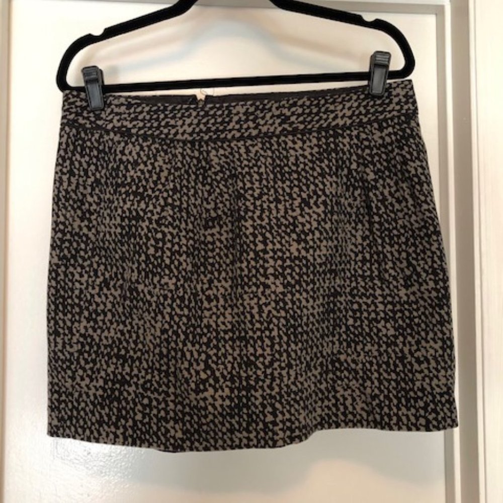 Gap Black & Tan Pencil Skirt